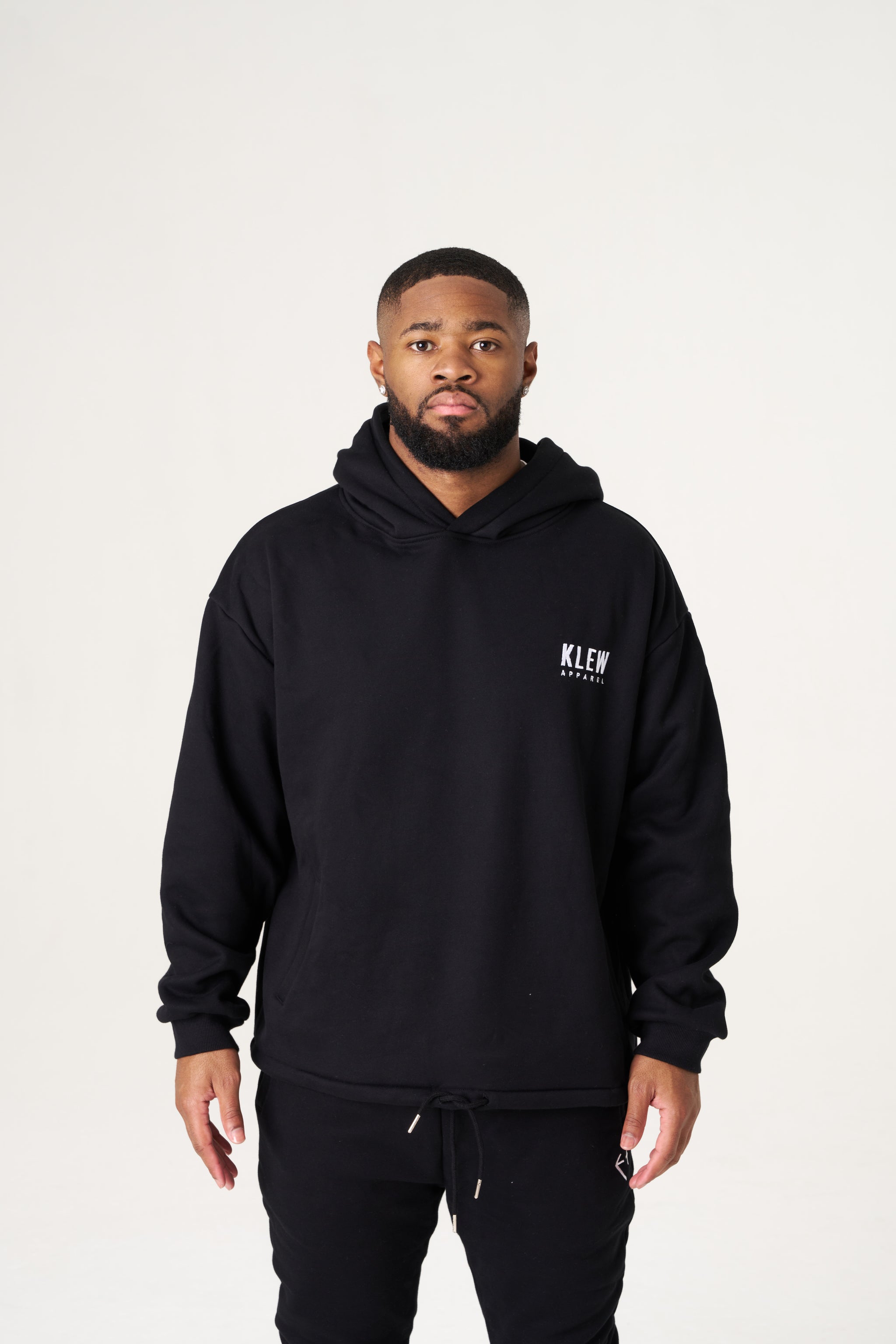 Midnight Black Sweatshirt – KLEW APPAREL